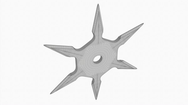 Shuriken ninja throwing knife 07