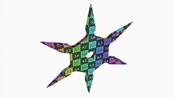 Shuriken ninja throwing knife 07