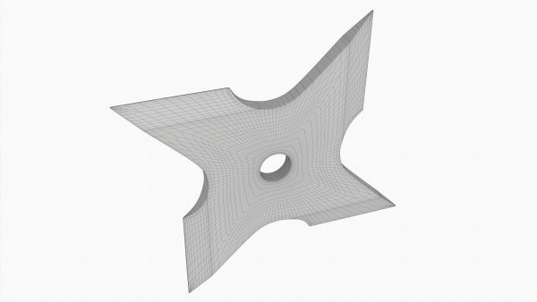 Shuriken ninja throwing knife 08