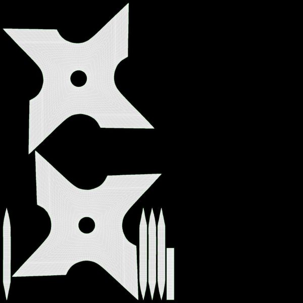 Shuriken ninja throwing knife 08