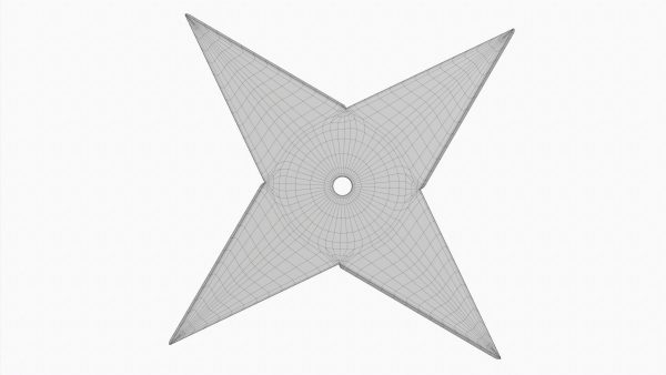 Shuriken ninja throwing knife 09