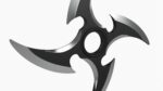 Shuriken throwing ninja knife 06