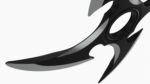 Shuriken throwing ninja knife 06