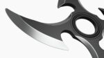 Shuriken throwing ninja knife 06