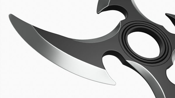 Shuriken throwing ninja knife 06