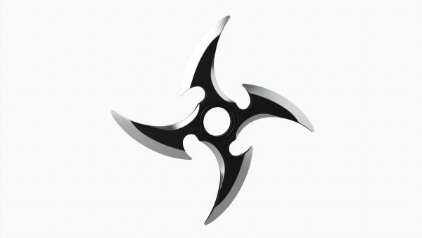 Shuriken throwing ninja knife 06