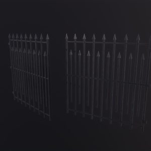 Silver Gate 3D Model
