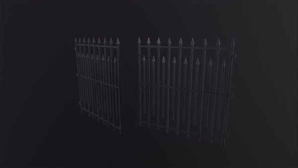 Silver Gate 3D Model