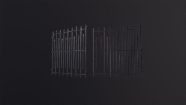 Silver Gate 3D Model