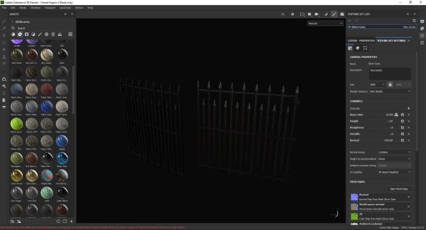 Silver Gate 3D Model