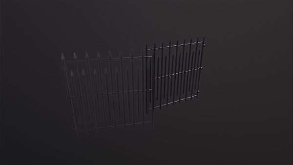 Silver Gate 3D Model