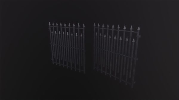 Silver Gate 3D Model