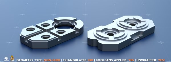 Simple Connector Kitbash Pack 4