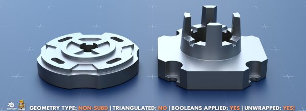 Simple Connector Kitbash Pack 4
