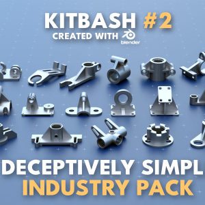 Simple Industry Kitbash Pack 2