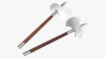 Single blade axe pair