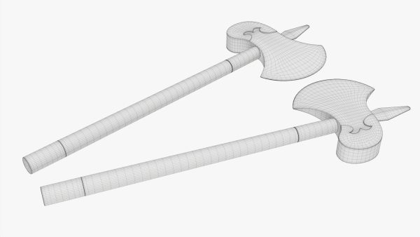 Single blade axe pair