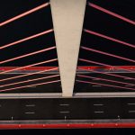 Single Suspended Water Road Bridge