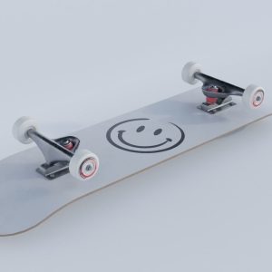 Skateboard 4K 3D Model