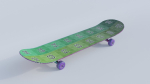 Skateboard 4K 3D Model