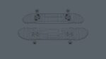 Skateboard - High Quality Realistic Skateboard
