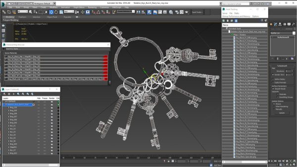 Skeleton Keys Bunch Steel