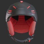 Ski Helmet and Goggles Uvex
