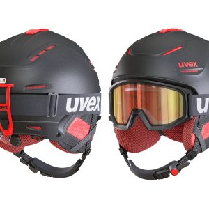 Ski Helmet and Goggles Uvex