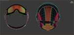 Ski Helmet and Goggles Uvex