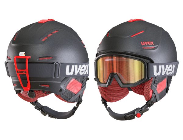 Ski Helmet and Goggles Uvex