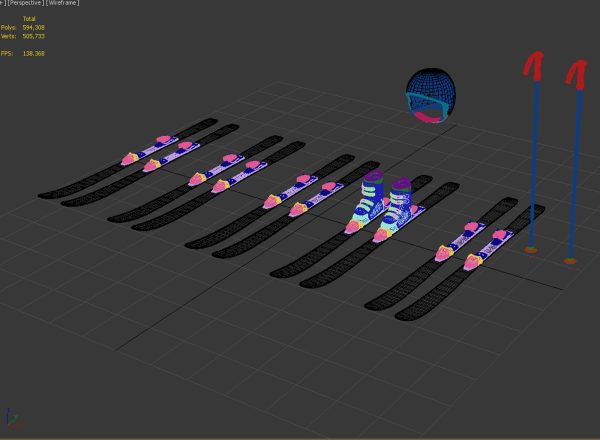 ski sports equipment