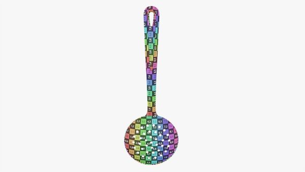 Skimmer spoon with handle
