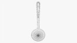 Skimmer spoon with handle