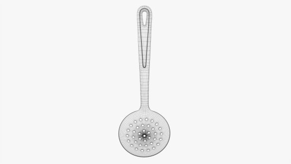 Skimmer spoon with handle