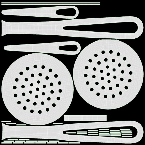 Skimmer spoon with handle