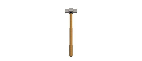 Sledge Hammer with Wooden Handle