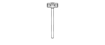 Sledge Hammer with Wooden Handle