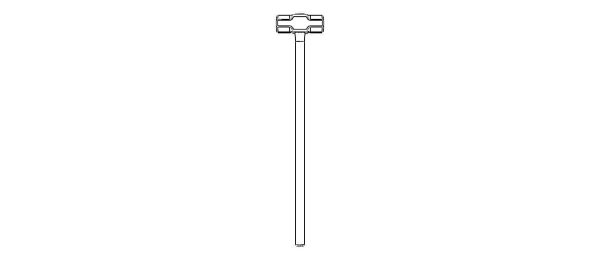 Sledge Hammer with Wooden Handle