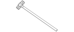 Sledge Hammer with Wooden Handle