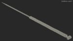 Small Acupuncture Needle Gold