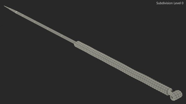Small Acupuncture Needle Gold