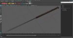 Small Acupuncture Needle Gold