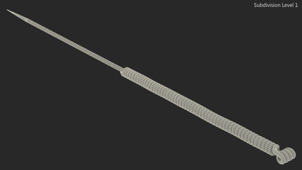 Small Acupuncture Needle Gold