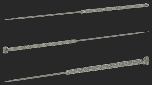 Small Acupuncture Needle Silver