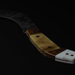 small-bone-decorated-sickle-3d-model-low-poly-obj-stl-blend