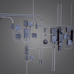 Small Electrical Box Collection  - 4K PBR Game Ready