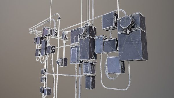 Small Electrical Box Collection  - 4K PBR Game Ready