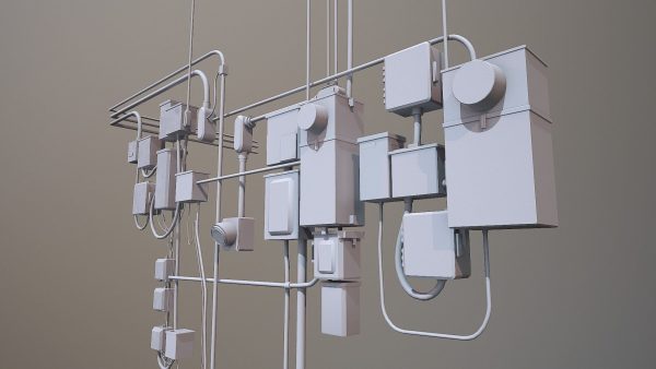 Small Electrical Box Collection  - 4K PBR Game Ready
