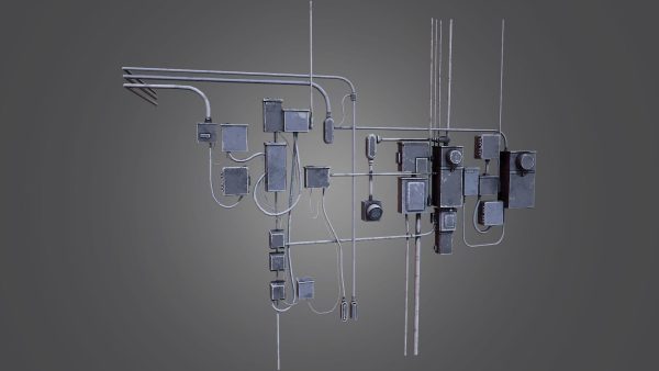 Small Electrical Box Collection  - 4K PBR Game Ready