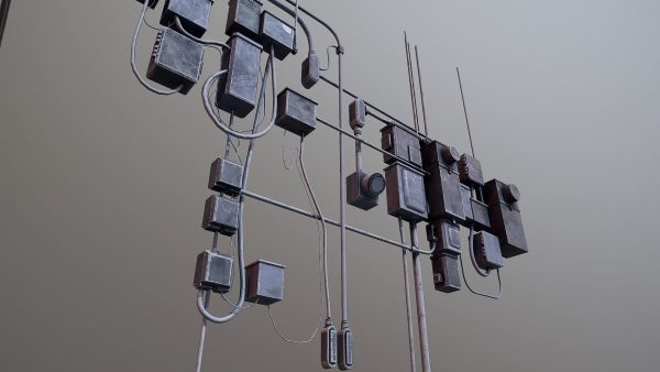 Small Electrical Box Collection  - 4K PBR Game Ready